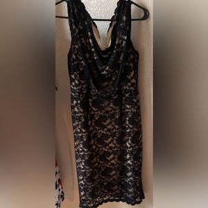 Laced black dress